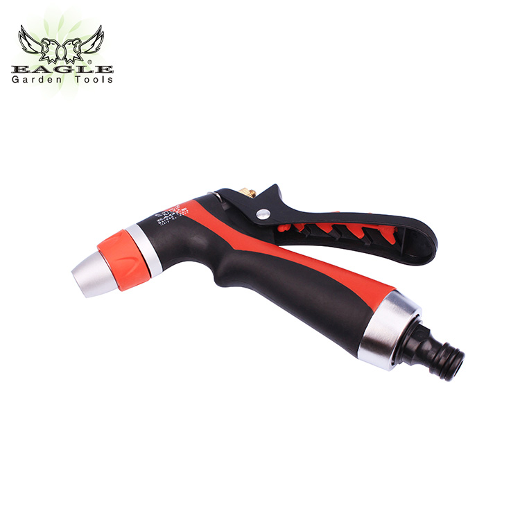 Garden watering spray gun Household cleaning car wash water gun Portable water truck standard water gun TRP soft glue water gun EG-601